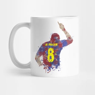 Andres Iniesta - Barcelona Legend Mug